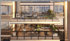 们正在园区散步愈加惬意